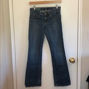 J Crew Bootcut Stretch Jeans size 26R